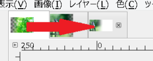 GIMP】半透明のグラデーションのやり方と自然に合成して重ねる方法 